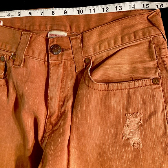 Rare!  Skulls and Roses Straight True Religion Size 32x32 (NOT AUTHENTIC) - Picture 6 of 12